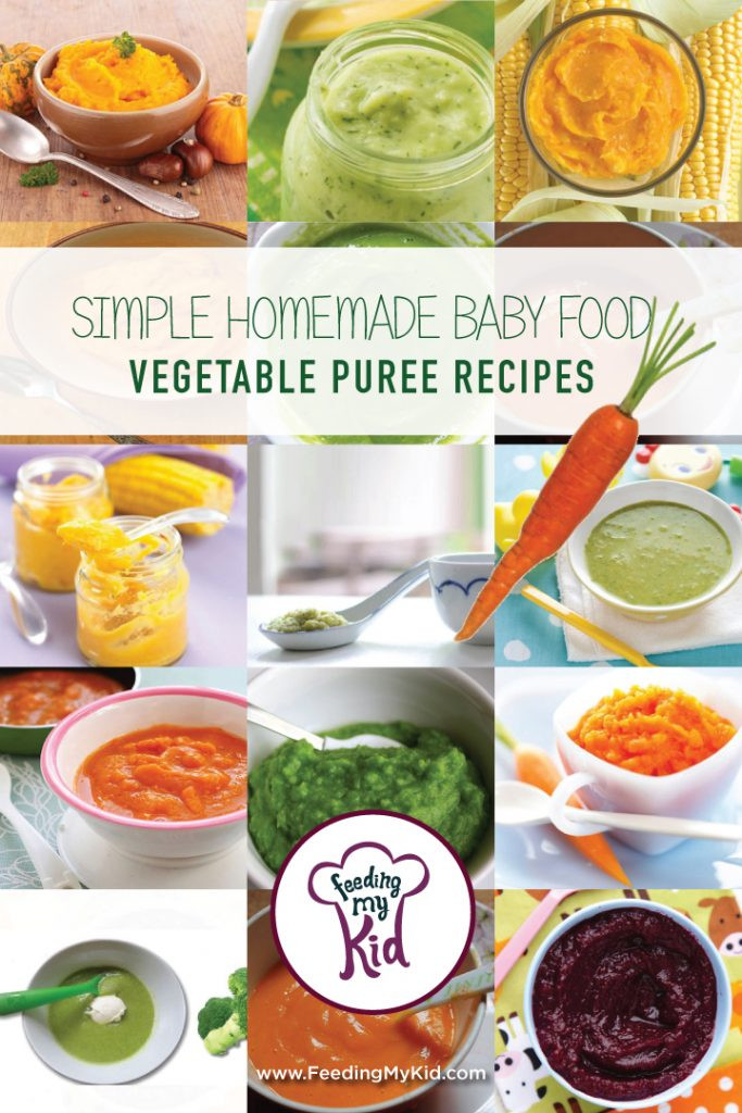 Pureeing Baby Food Recipes
 Simple Homemade Baby Food Ve able Puree Recipes
