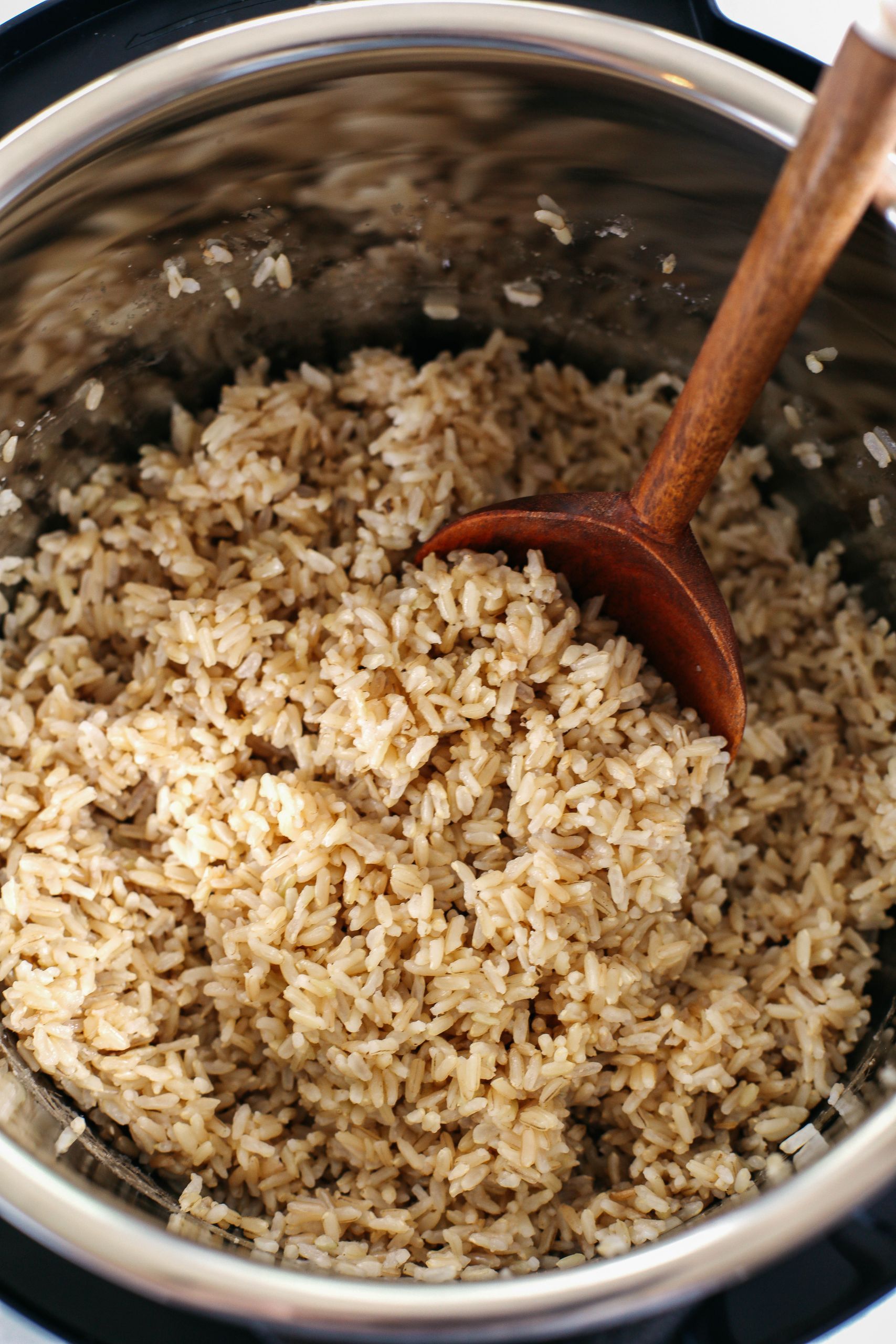 Quick Brown Rice
 Perfect Instant Pot Brown Rice Eat Yourself Skinny