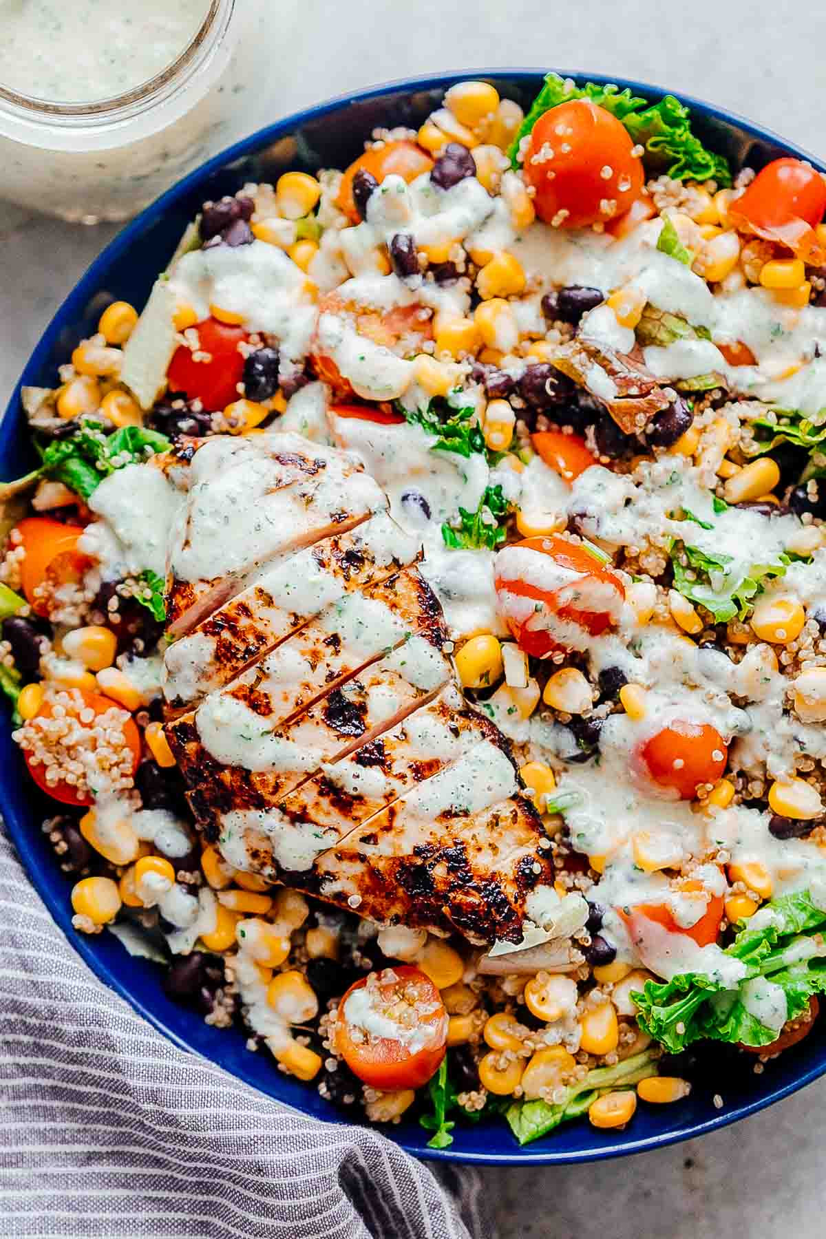 Quinoa Chicken Salad
 Southwest Chicken Quinoa Bean Salad Hearty and Healthy