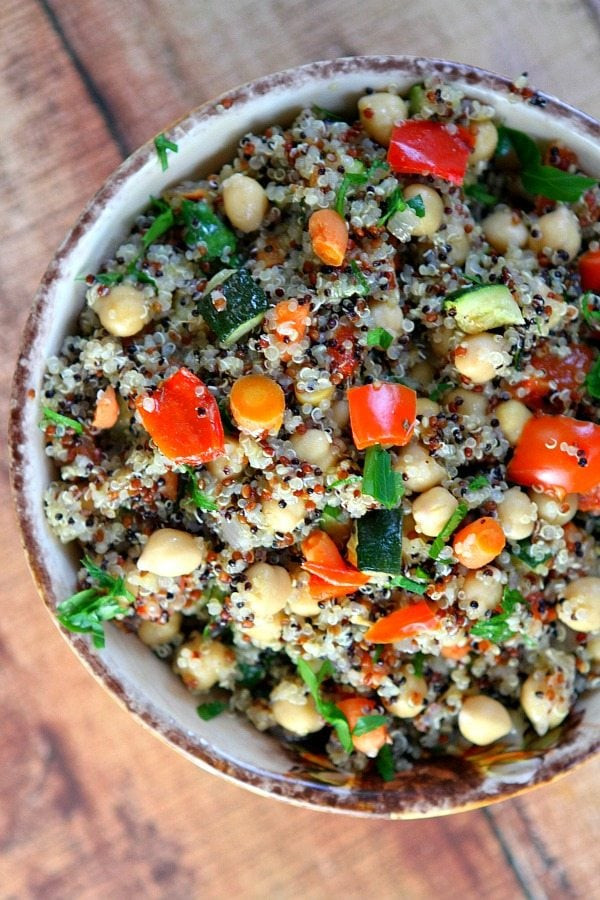 Quinoa With Roasted Vegetables
 Roasted Ve able Quinoa Recipe Girl
