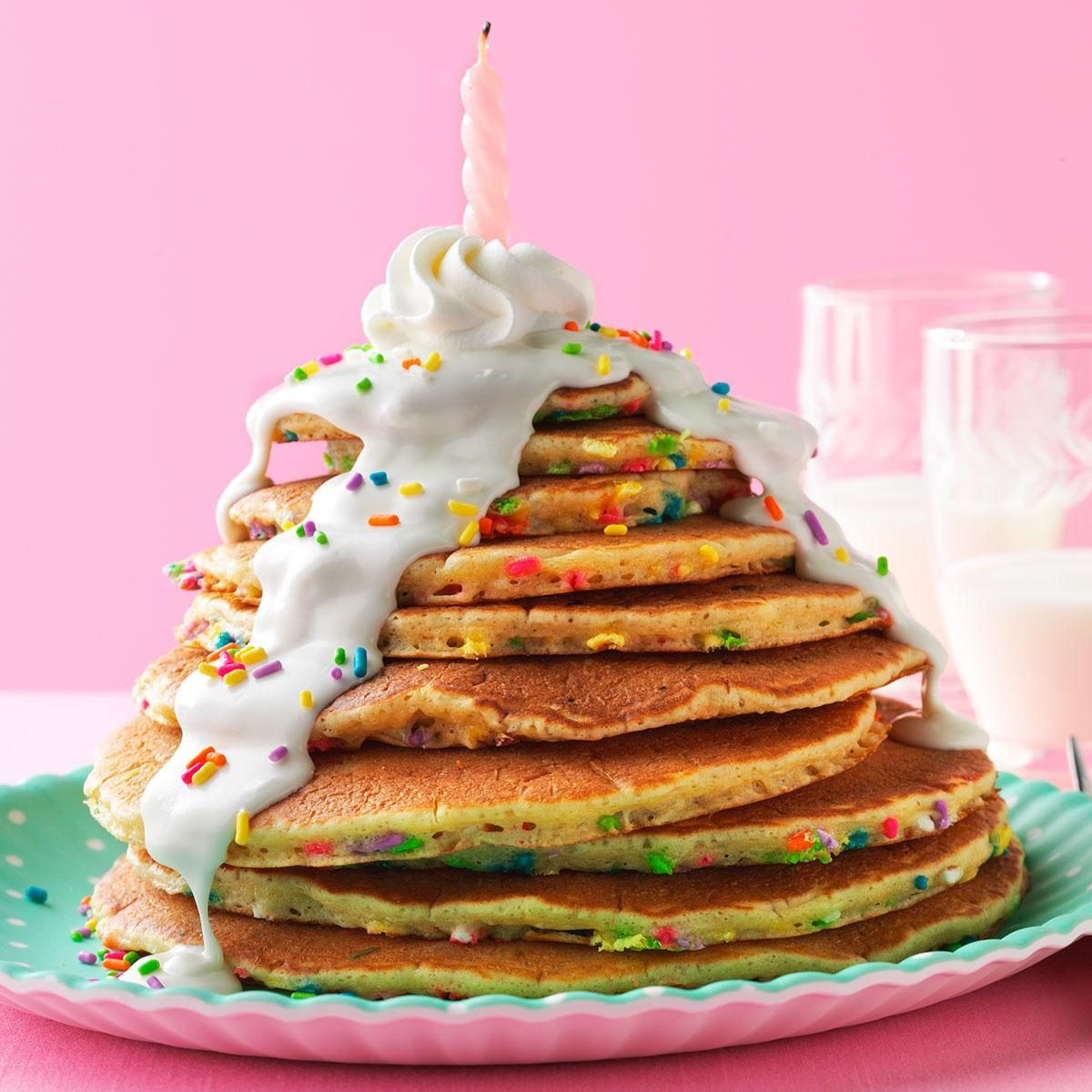 Recipes For Birthday Cake
 Birthday Cake Pancakes Recipe
