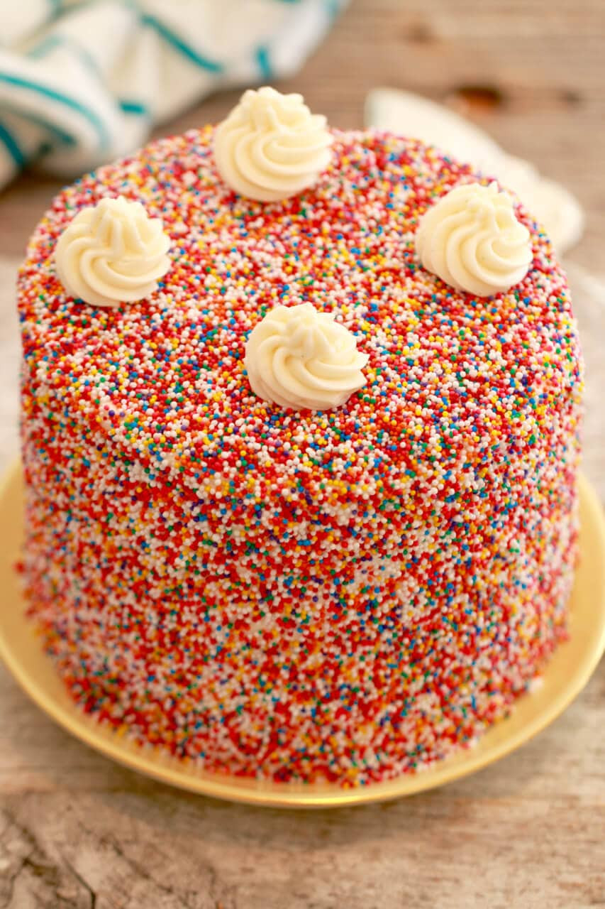 Recipes For Birthday Cake
 Vanilla Birthday Cake Recipe Gemma’s Bigger Bolder Baking