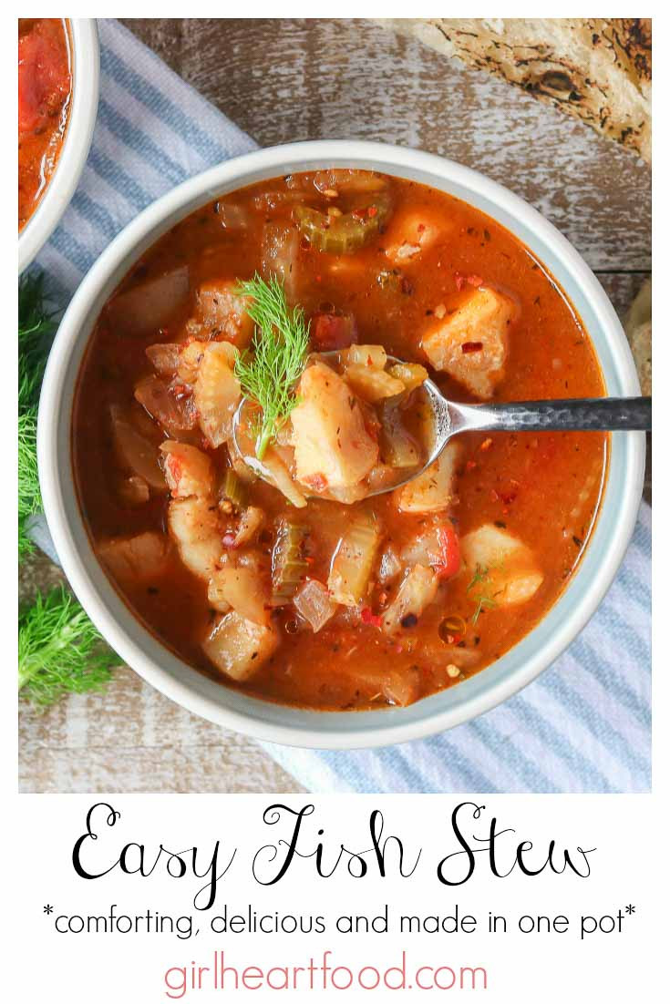 Recipes For Fish Stew
 Easy Fish Stew Recipe with tomato and fennel Girl