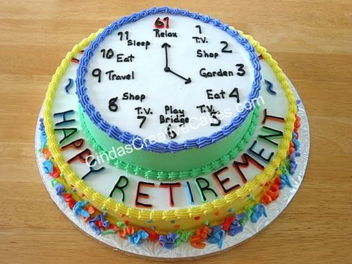 Retirement Party Cake Ideas
 Retirement Cake CakeCentral