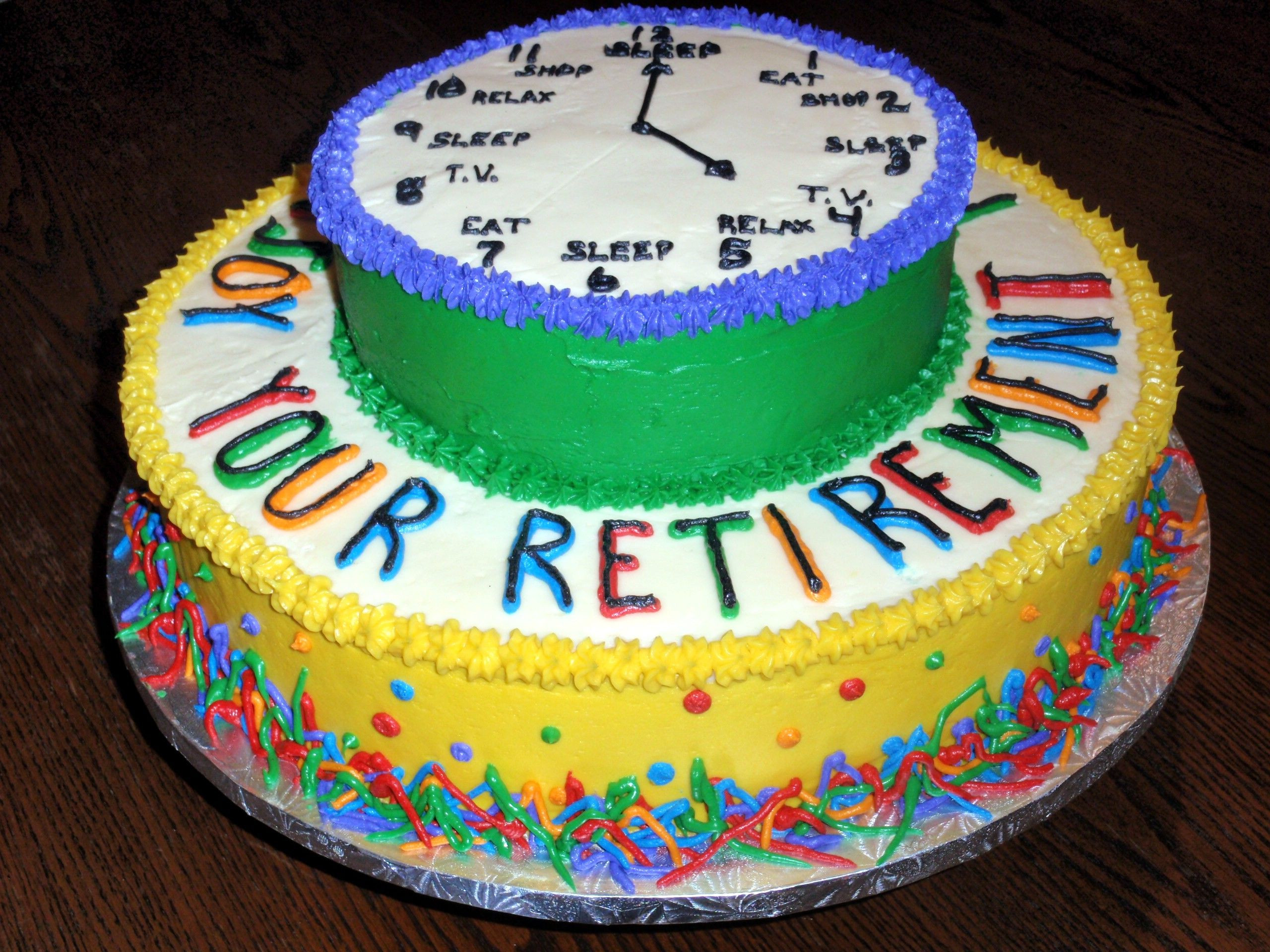 Retirement Party Cake Ideas
 Retirement Cake