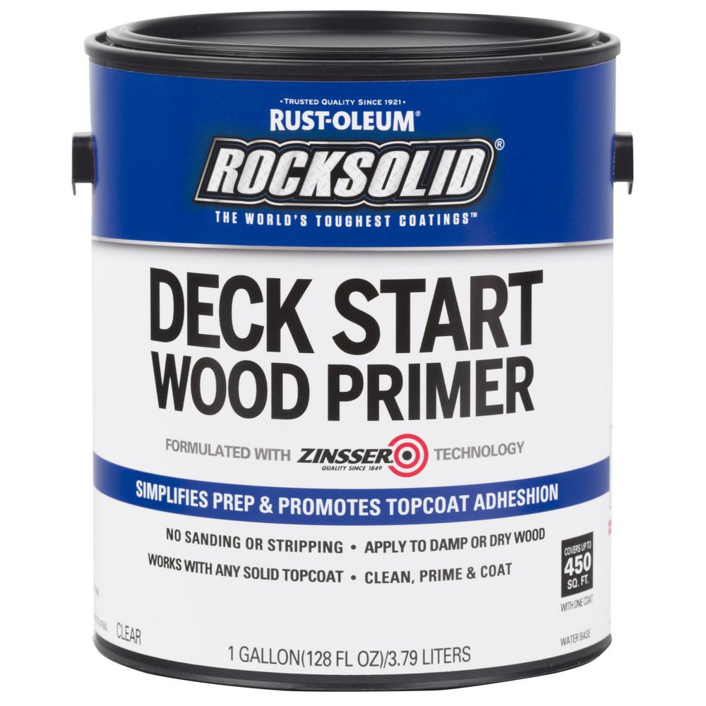 Rustoleum Deck Paint
 Rust Oleum RockSolid 1 gal Deck Start Exterior Wood