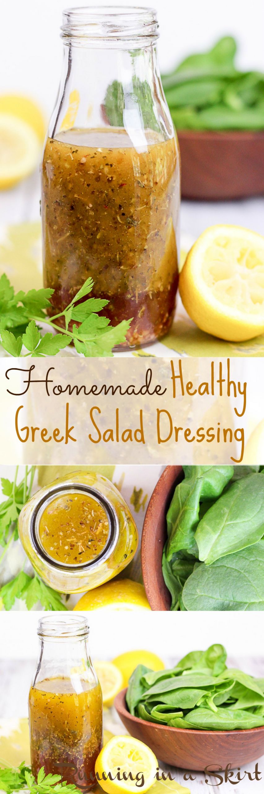 Salad Dressings With Olive Oil
 7 Ingre nt Healthy Greek Salad Dressing