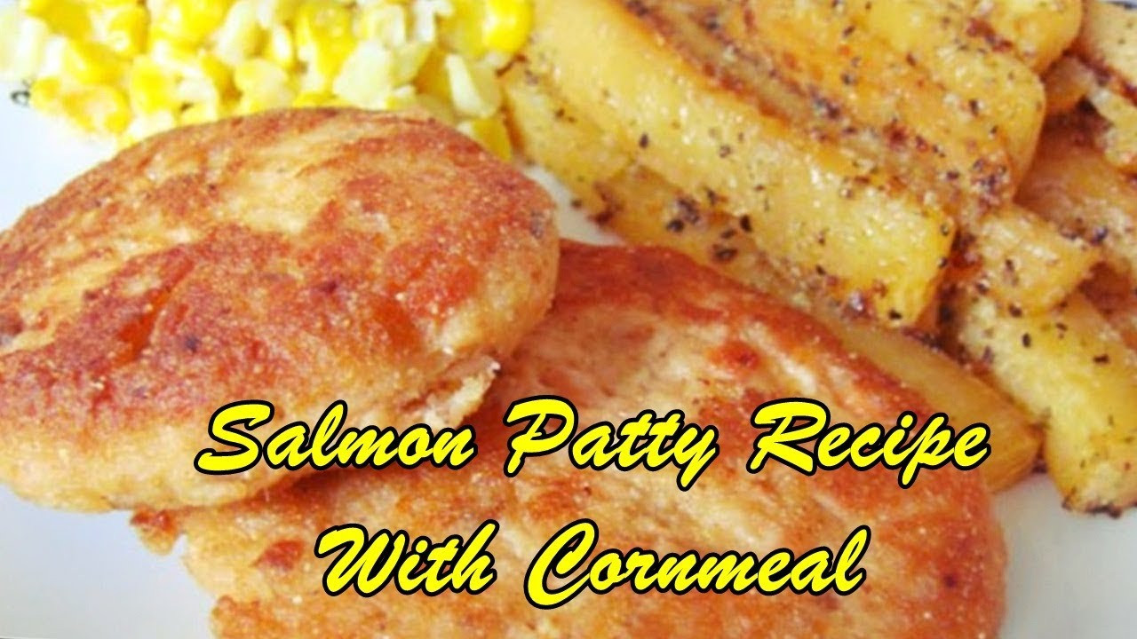 Salmon Patties Recipes With Cornmeal
 Salmon Patty Recipe With Cornmeal