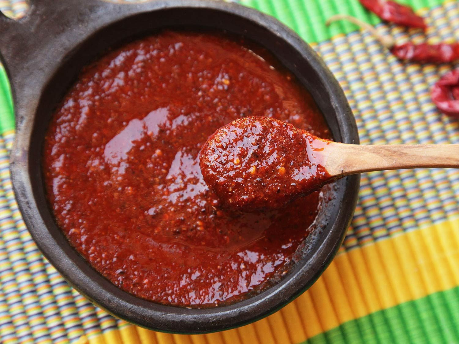 Salsa Recipe Spicy
 Yucatán Style Hot Dried Chili Salsa K uut Bi Ik Recipe