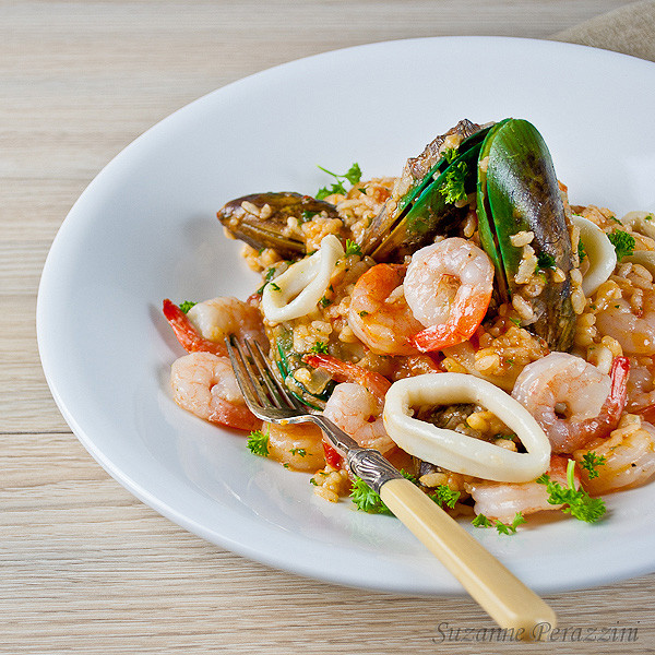 Seafood Risotto Recipes
 Seafood Risotto minimal preparation cooked in 30 minutes