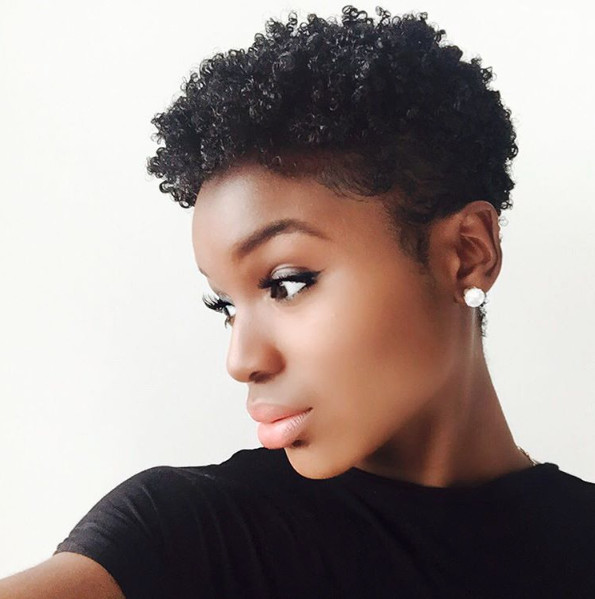 Short Tapered Natural Hairstyles
 InstaFeature Tapered cut on natural hair – dennydaily