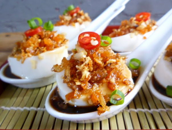 Silken Tofu Recipes Dinner
 3 hungry tummies Cold Silken Tofu With Crispy Garlic And