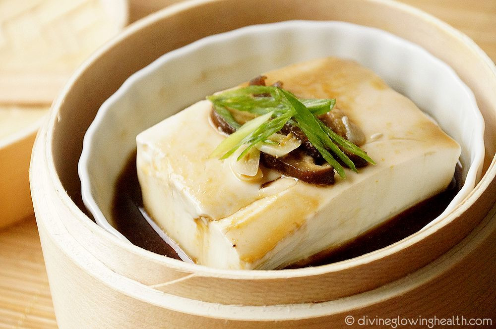 Silken Tofu Recipes Dinner
 Steamed Silken Tofu with Shiitake Mushrooms