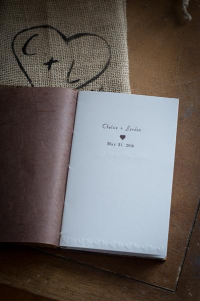 Simple Wedding Guest Book
 Personalized Simple Heart Wedding Guest Book – MsquarePress