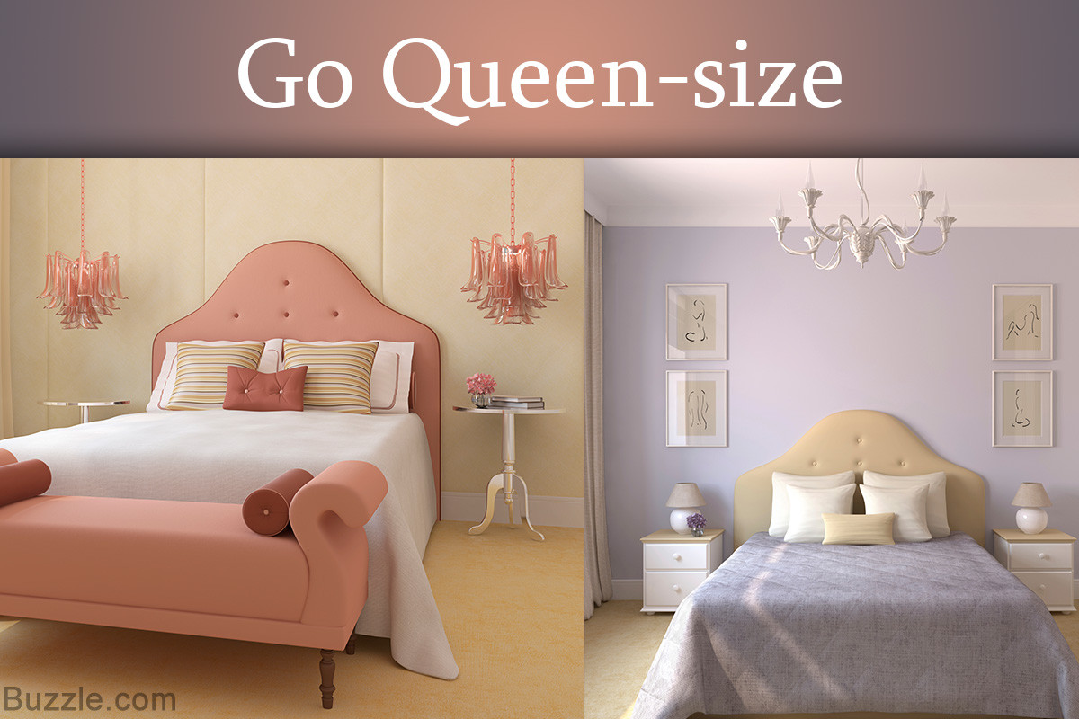 Small Bedroom With Queen Bed
 Amazingly Charming Small Bedroom Arrangement and
