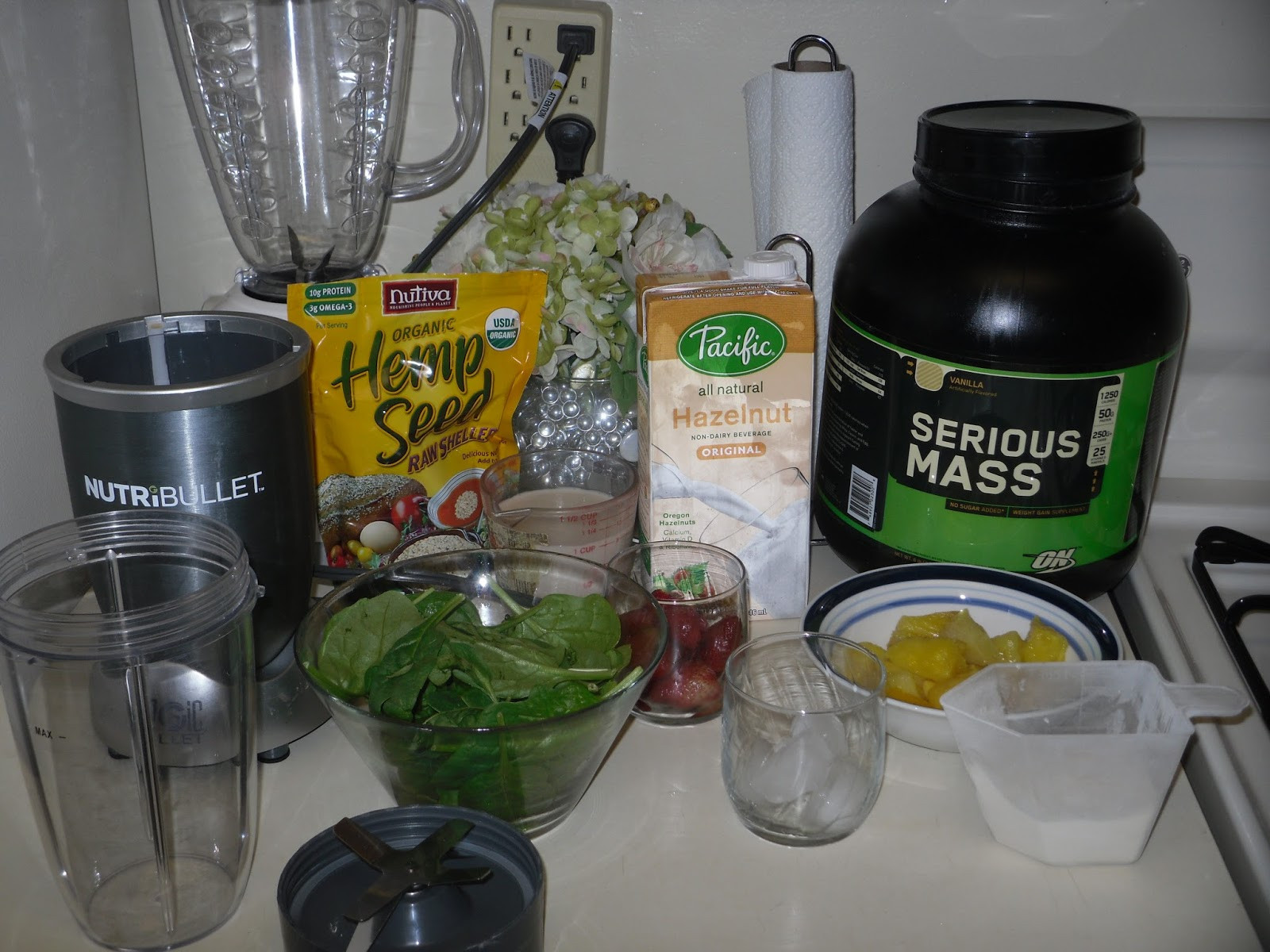 Smoothies To Gain Weight
 Weight Gain Journey Tropical Green Smoothie Recipe