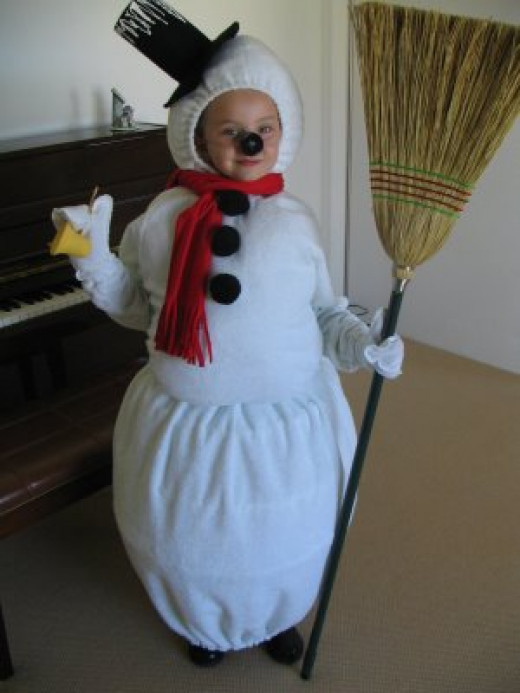 Snowman Costume DIY
 Frosty the Snowman Costume Ideas