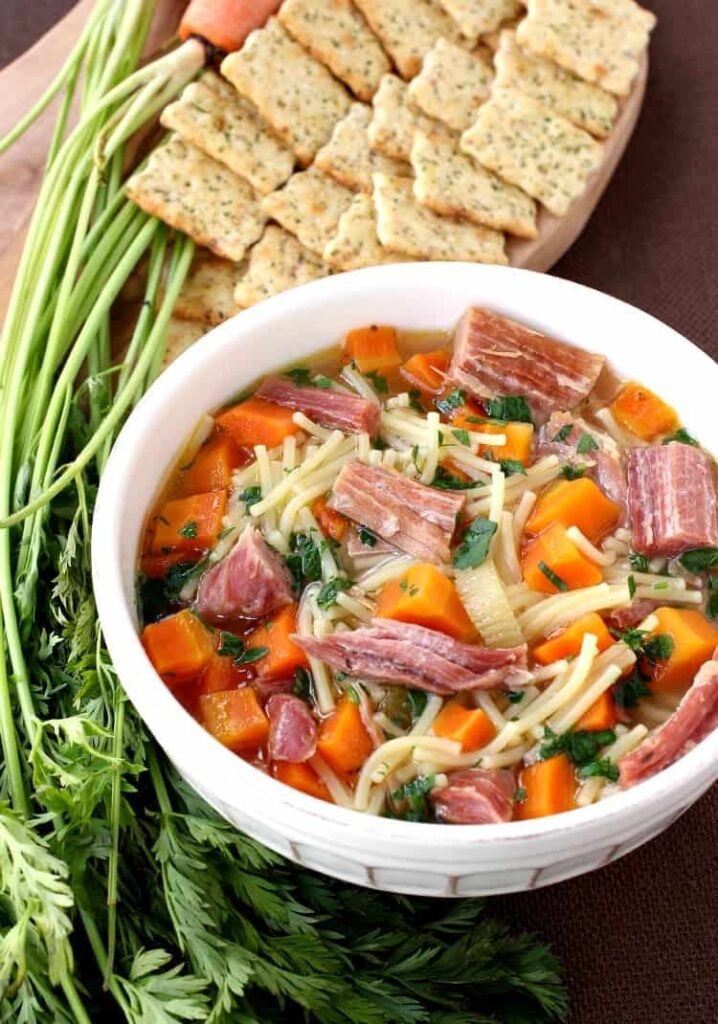 Soup Recipes With Ham
 Slow Cooker Ham Soup Mantitlement