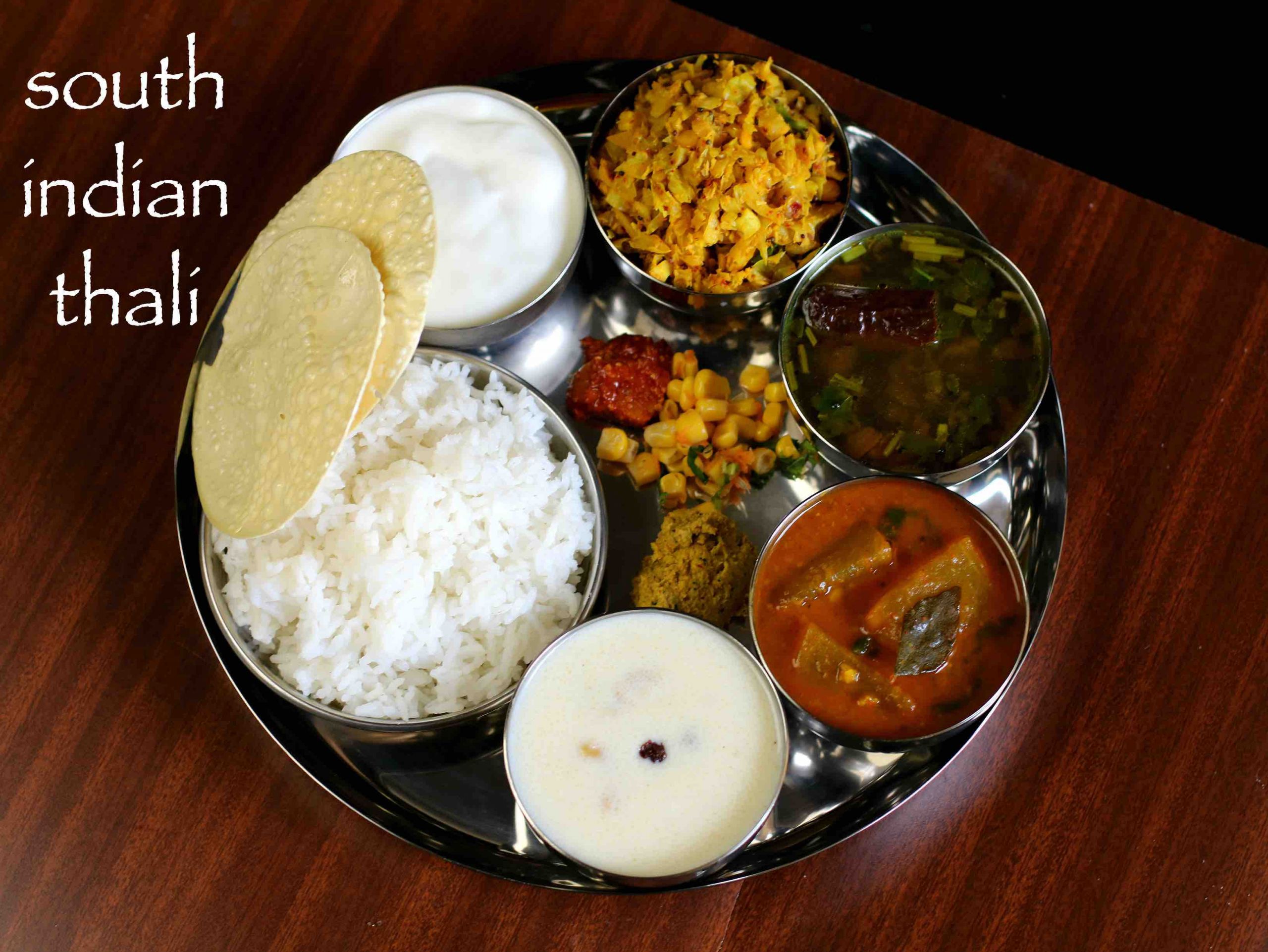 South Indian Lunch Recipes
 south indian thali recipe
