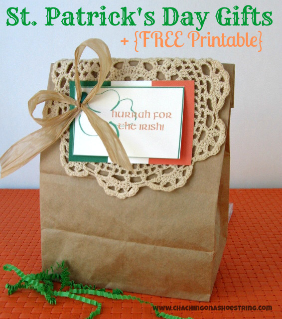 St Patrick's Day Gifts
 The Dollar Store Diva St Patrick s Day Gifts Cha Ching