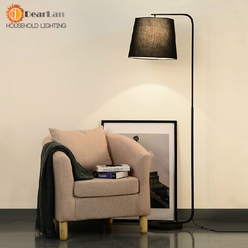 Standing Lamps For Living Room
 Modern Brief Fork Fabric Floor Lamp Modern Brief Bedroom