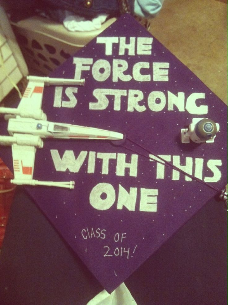 Star Wars Graduation Quotes
 33 best images about Grad Caps on Pinterest