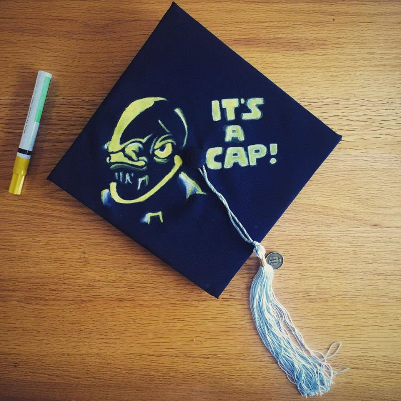 Star Wars Graduation Quotes
 37 Funny Graduation Caps That Are Painfully Accurate