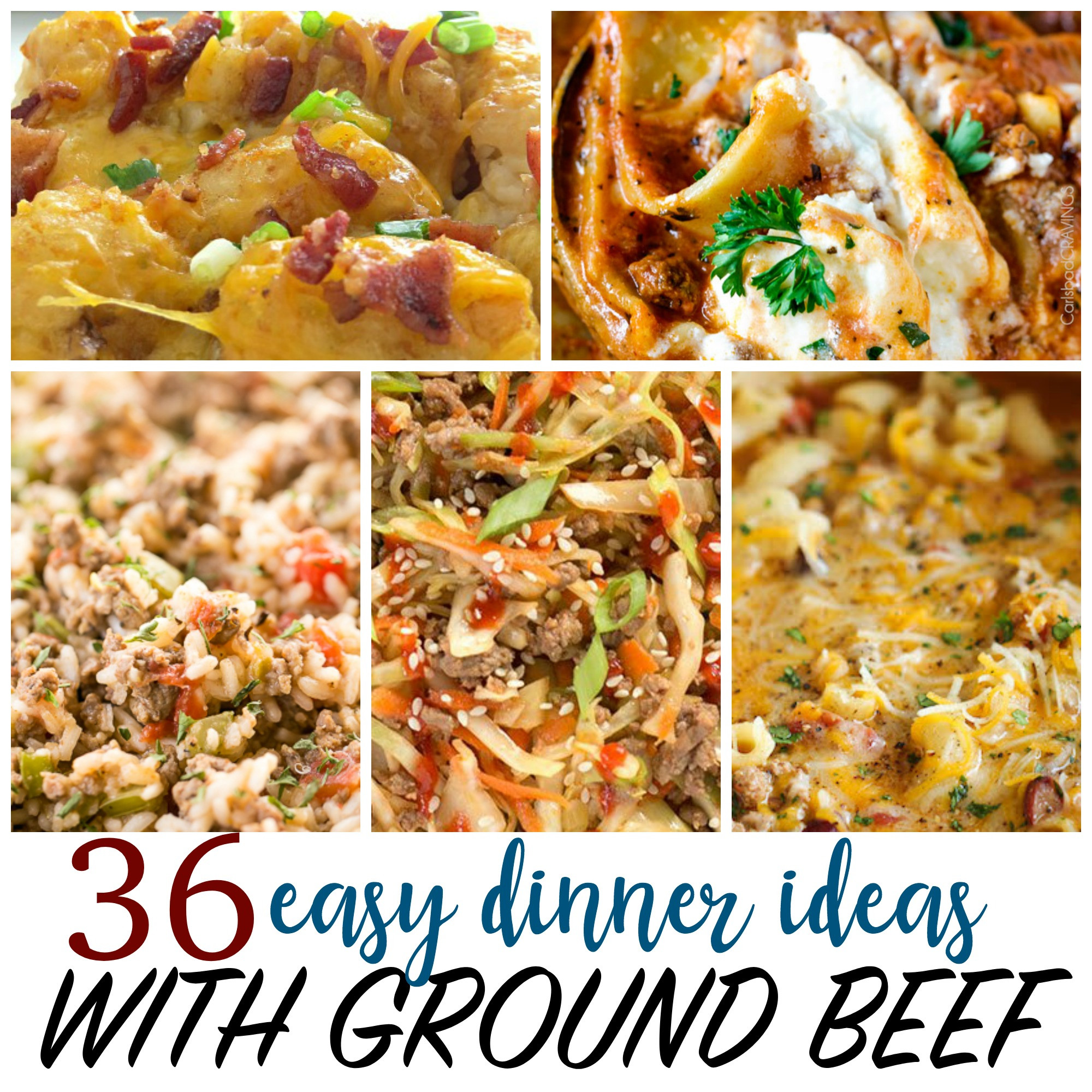 Stuff To Make With Ground Beef
 Cheap Recipes 36 Things to Make with Ground Beef