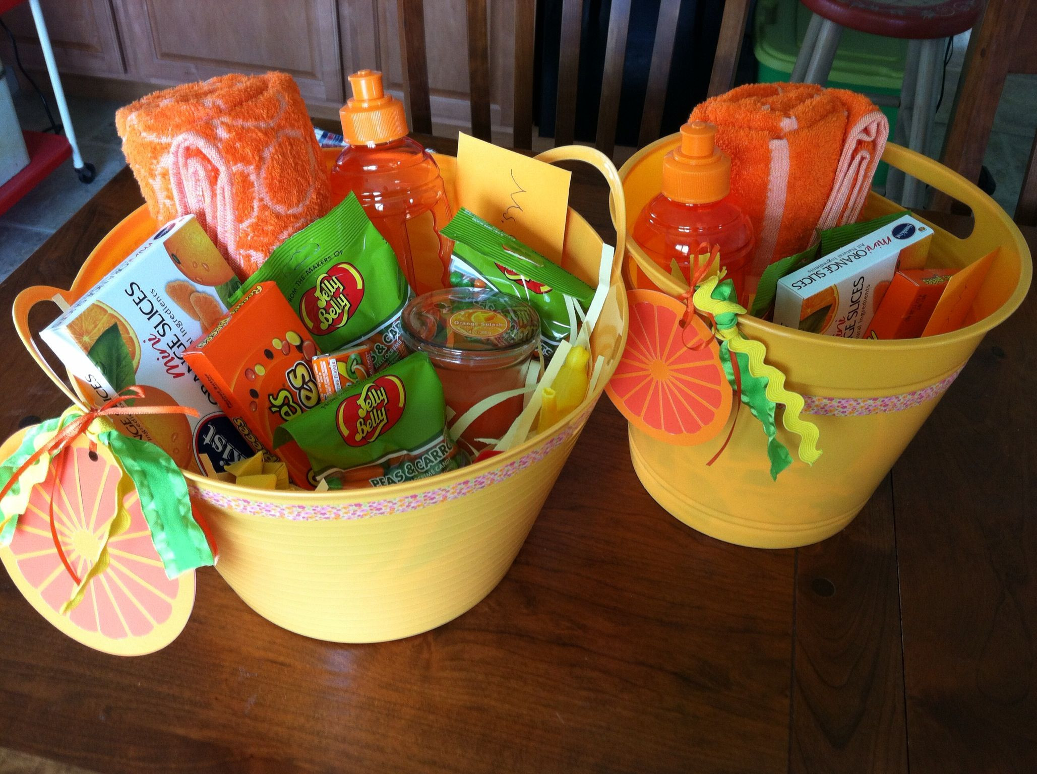 Summer Gift Basket Ideas For Teachers
 Orange you glad it s summer ts for teacher and scout