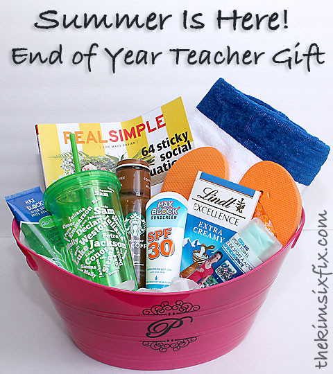 Summer Gift Basket Ideas For Teachers
 Summer is Here Gift Basket