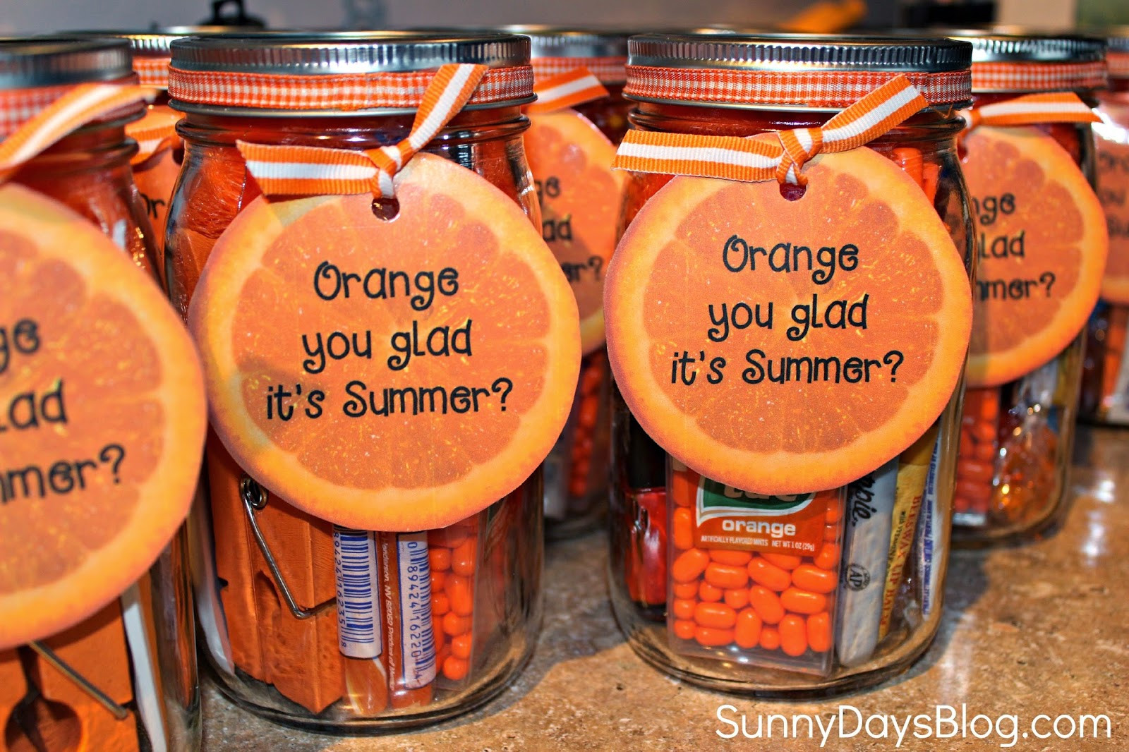 Summer Gift Idea
 Orange You Glad it s Summer Gift Idea  Sunny Days in