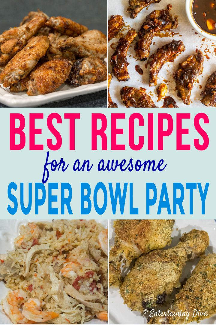 Super Bowl Main Dishes
 Super Bowl Party Food Menu Entertaining Diva From