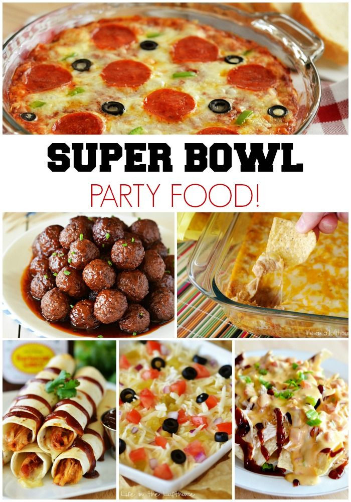 Super Bowl Party Menu Ideas Recipes
 Super Bowl Party Food Appetizers Dips and all kinds of