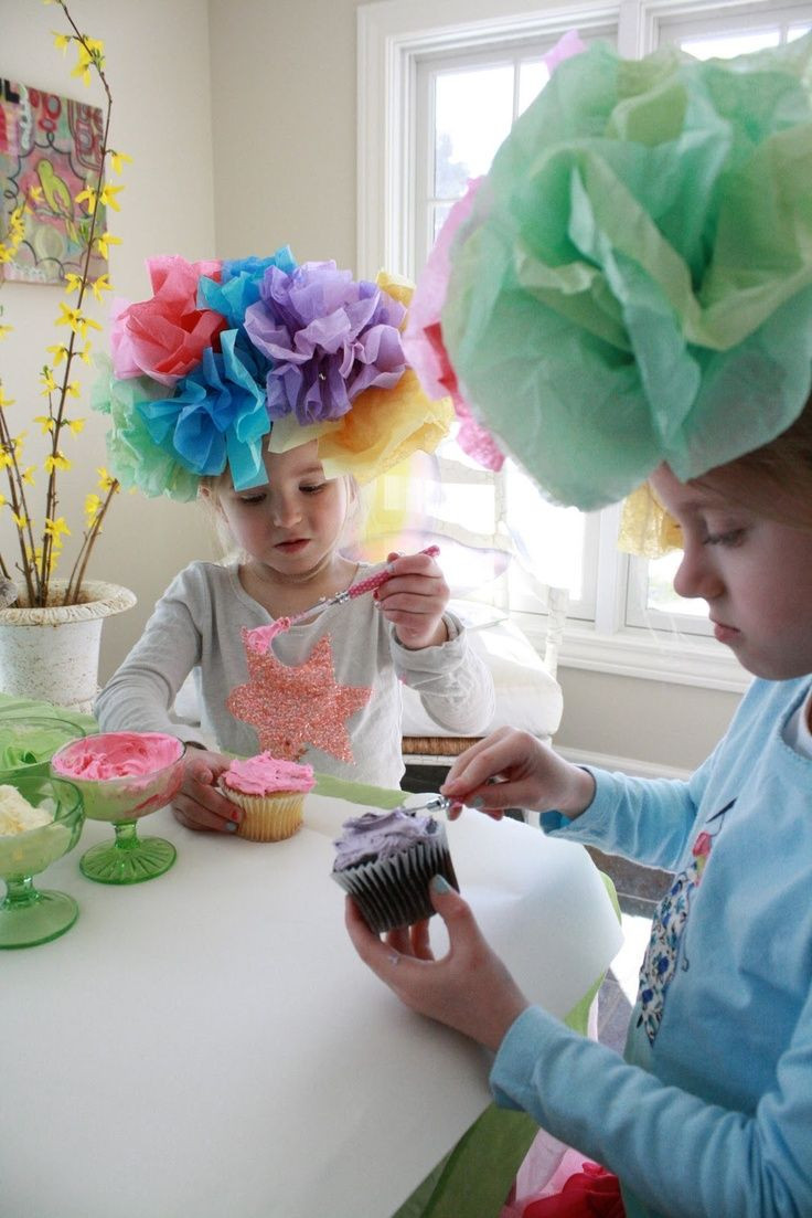 Tea Hat Party Ideas
 tea parties for girls Little girl tea party