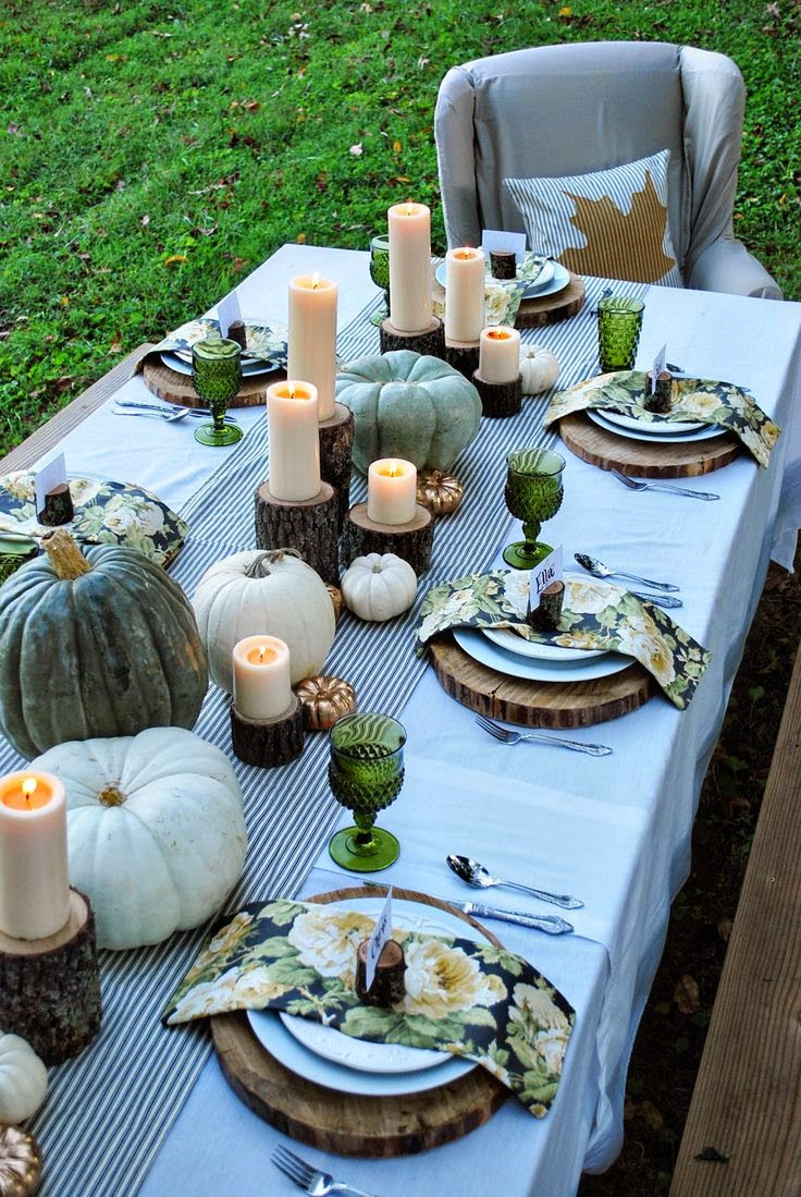 Thanksgiving Dinner Table Decorations
 The Classy Woman 15 Elegant Thanksgiving Table Decor Ideas