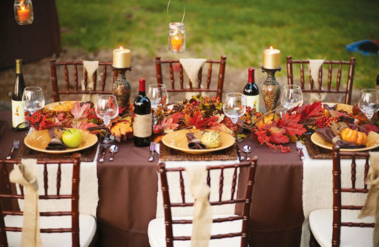 Thanksgiving Dinner Table Decorations
 Tabletop Tuesday Outdoor Thanksgiving Table Ideas