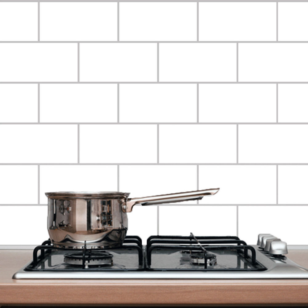 Tile Decals Kitchen Backsplash
 Subway Tile Backsplash Dining Room & Kitchen Wall Decals