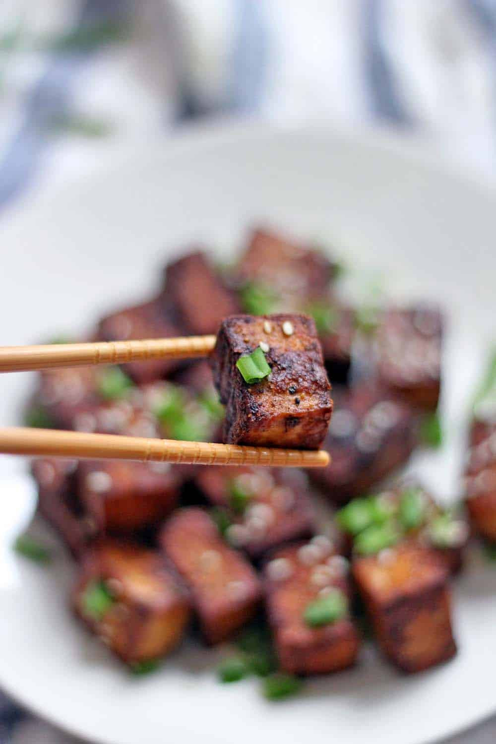 Tofu Sauce Recipes
 Pan Fried Tofu With Dark Sweet Soy Sauce Recipe — Dishmaps