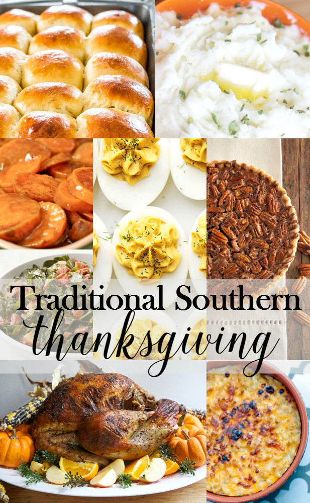Traditional American Thanksgiving Dinner
 Traditional Southern Thanksgiving Menu