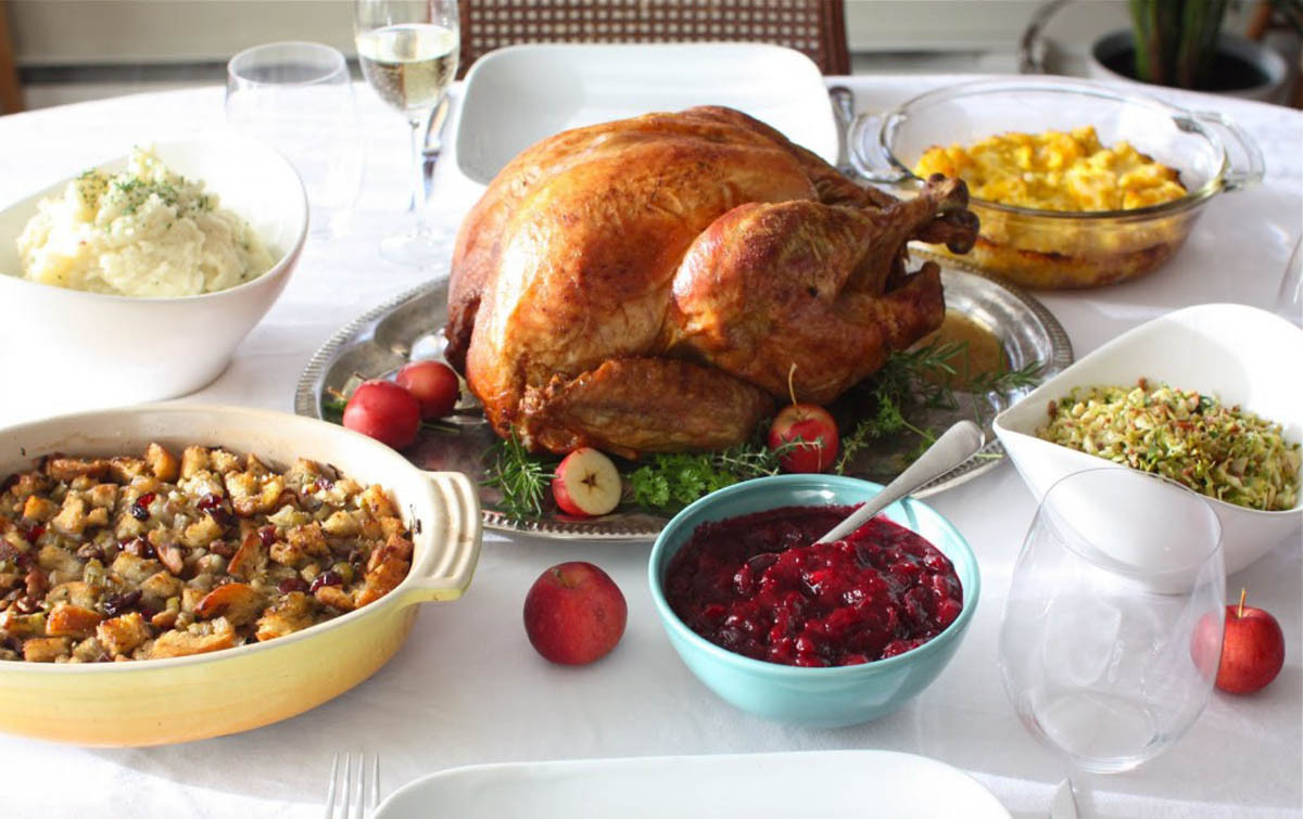 Traditional American Thanksgiving Dinner
 Sharing Our Holiday Food Traditions Dishing Up