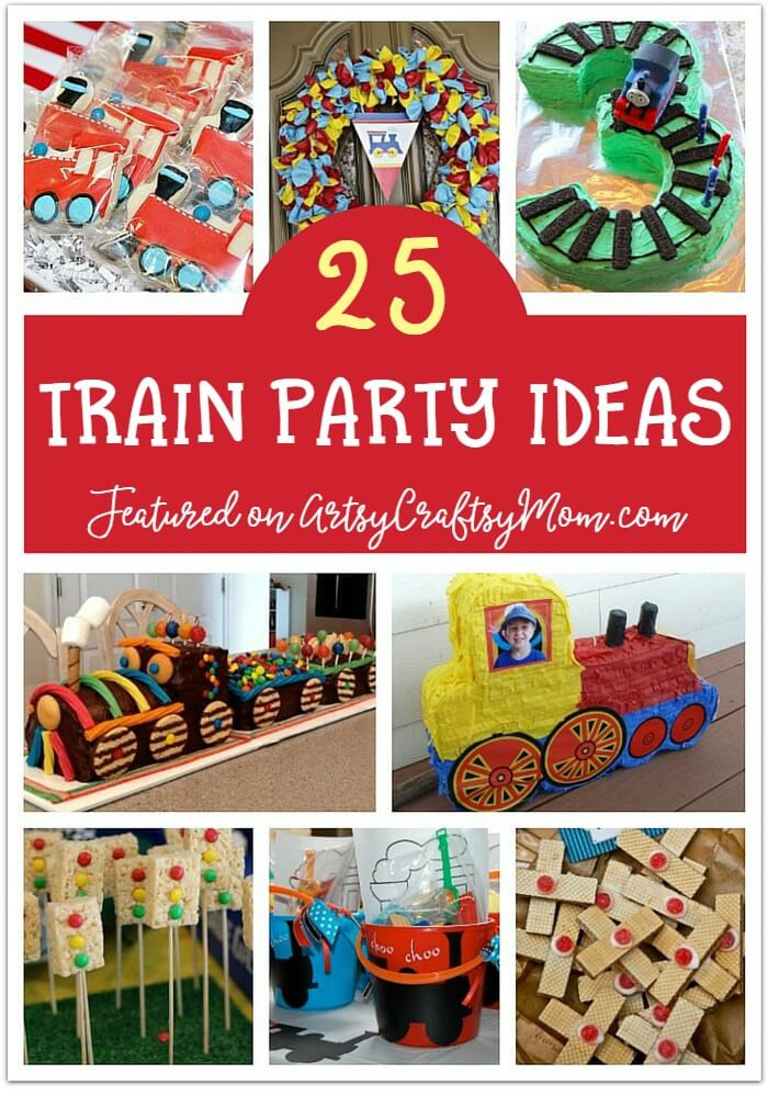 Train Birthday Party Decorations
 25 Awesome Train Party Ideas for Kids