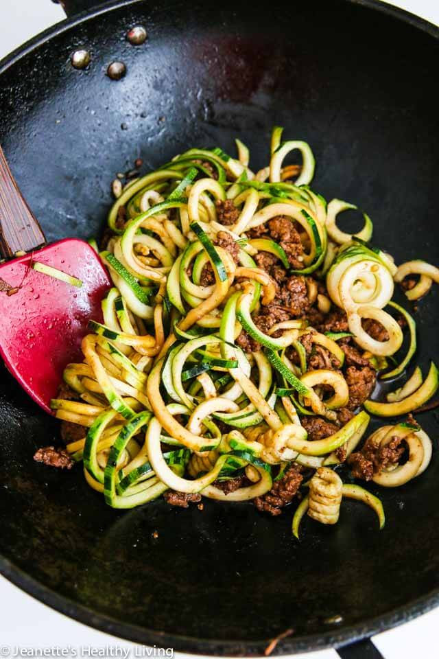 Turkey And Noodles Recipes
 Chinese Five Spice Ground Turkey Zucchini Noodles Recipe