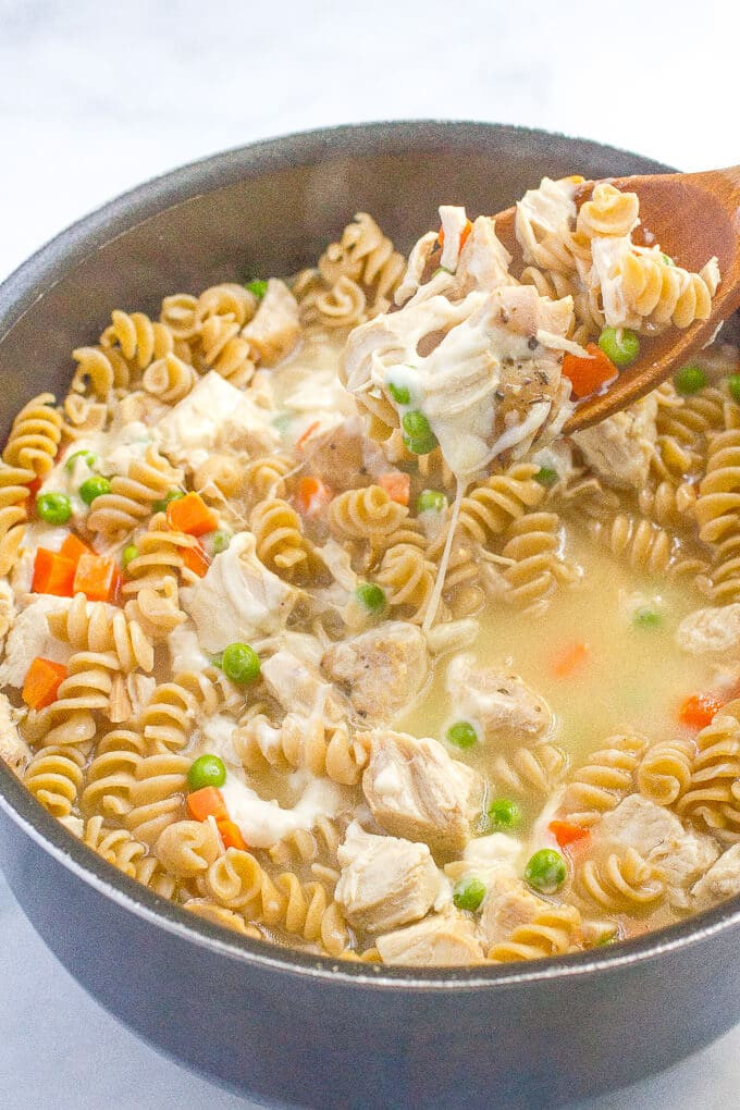 Turkey And Noodles Recipes
 15 minute easy turkey noodle soup Family Food on the Table