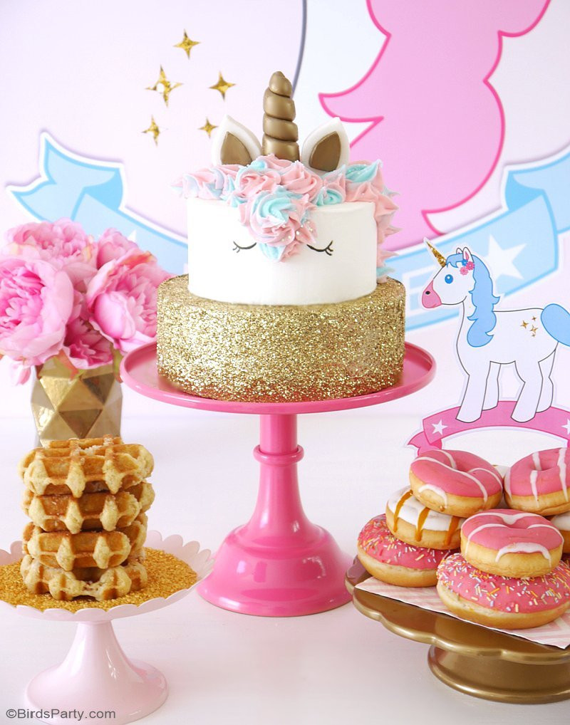 Unicorn Party Food Ideas Ponytails
 My Daughter s Unicorn Birthday Slumber Party Party Ideas