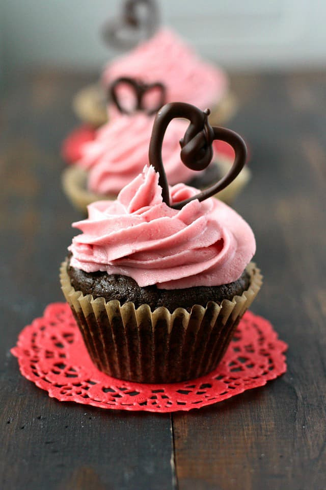 Valentines Day Cupcakes Recipes
 Chocolate Valentine Cupcakes Gluten Free Vegan The