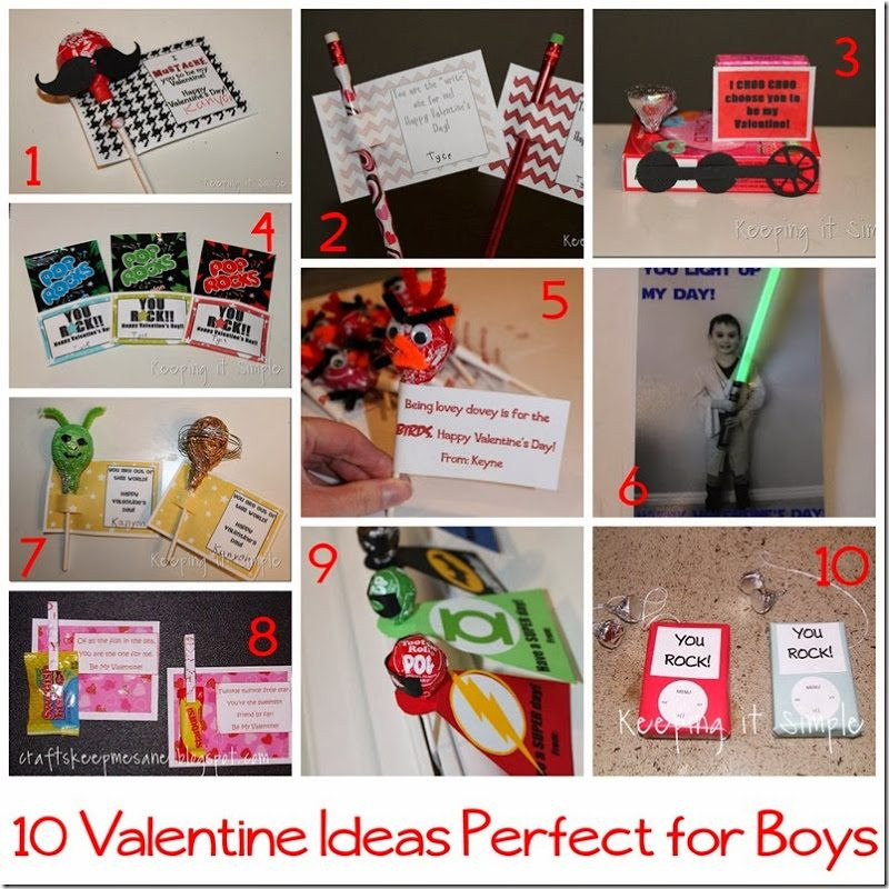 Valentines Day Gift Ideas For Boys
 10 handmade Valentine Ideas for boys