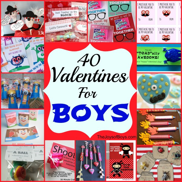 Valentines Day Gift Ideas For Boys
 40 Valentines for Boys