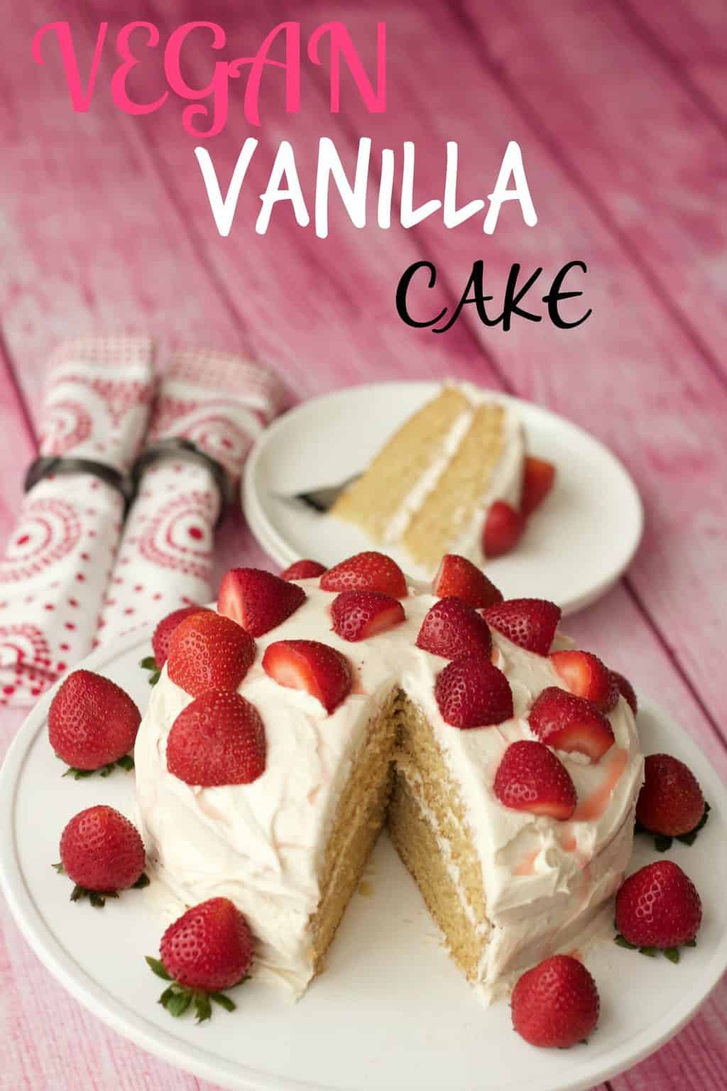 Vegan Birthday Cake Recipe Vanilla
 Vegan Vanilla Cake Loving It Vegan