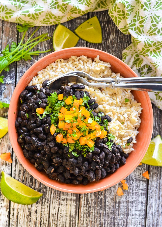 Vegan Black Beans And Rice
 Slow Cooker Black Beans Stove Top Version Too