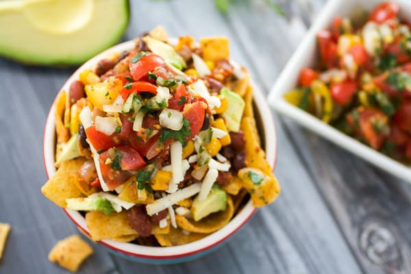 Vegetarian Frito Pie
 Ve arian Chili Frito Pie Recipe Tasty Ever After